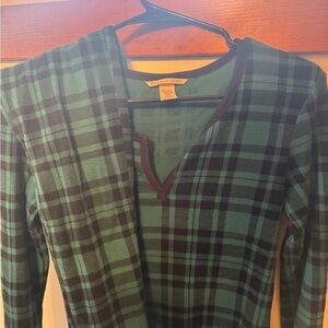 Victoria's Secret Teal Long Sleeve Shirt